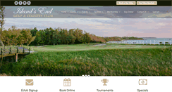 Desktop Screenshot of islandsendgolf.com